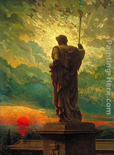 L'Empereur painting - James Carroll Beckwith L'Empereur art painting